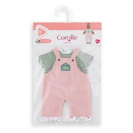Mes Vêtements De Poupons Corolle Bb30 T-Shirt + Salopette Week-End À Paris