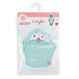 Mes Vêtements De Poupons Corolle Bb30 Cape De Bain Pingouin