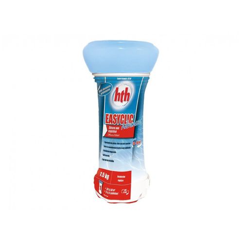 Chlore non stabilisé en diffuseur flottant EasyClic Advanced 1,50 kg - HTH