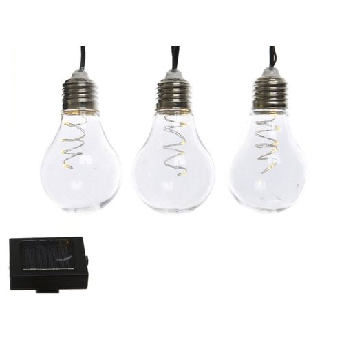 Guirlande Lumineuse Guinguette Solaire Électrique Led 5 M - Jardideco