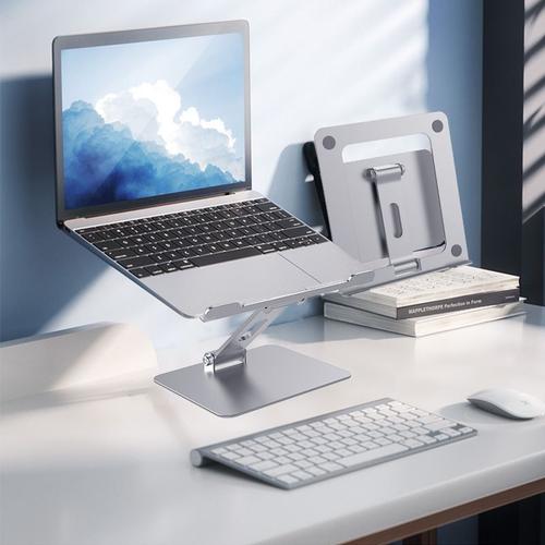 Support Ordinateur Portable, Support PC Portable Aluminium Pliable  Ergonomique, Laptop Stand Compatible avec MacBook Air Pro, Dell XPS, HP et  Plus d'Ordinateurs Portables 10-16 Pouces