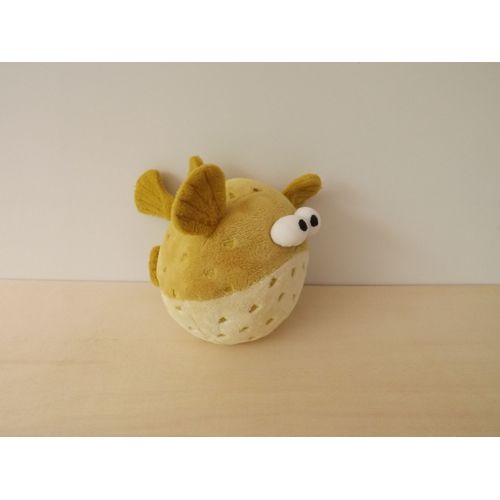Doudou Peluche Poisson Jaune Moutarde Nemo Disney