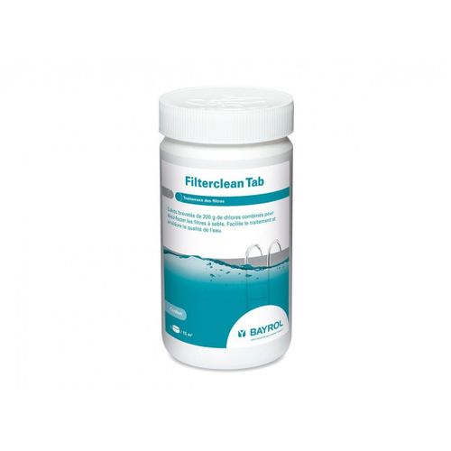 Nettoyage filtre piscine à sable Bayrol Filterclean Tab - 1 kg