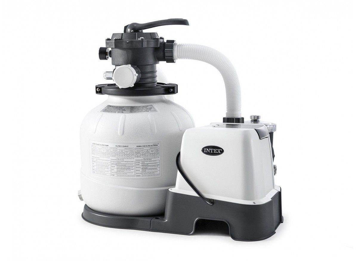 INTEX Combo 26676 Filtre a sable 6m3-h + Sterilisateur au