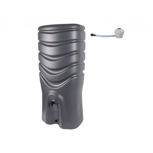 Récupérateur d'eau de pluie 350 L RECUP'O + Kit Collecteur - Coloris anthracite - Eda