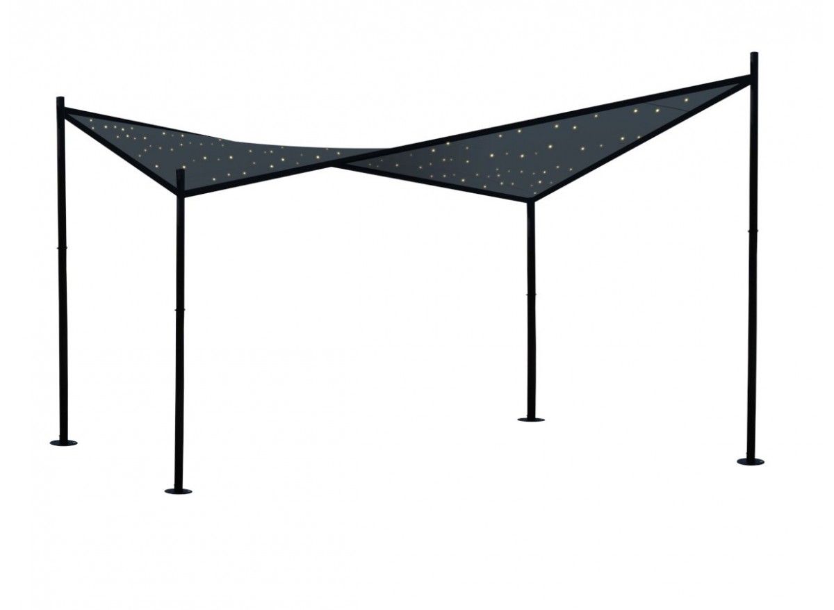 Tonnelle De Jardini Nassau Ciel Étoilé Avec Toile Austral Polyéthyl...