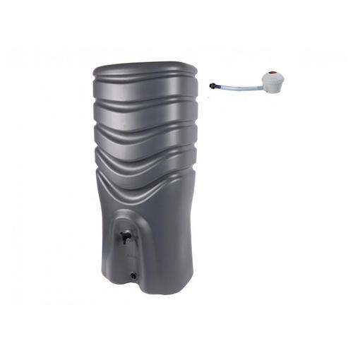 Récupérateur d'eau de pluie 550 L RÉCUP'O + Kit Collecteur - Coloris anthracite