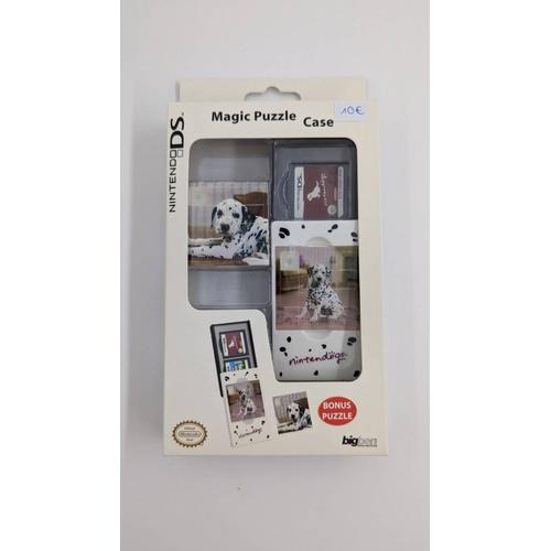 Magic Puzzle Case Boîte De Rangement Pour Cartouche Ds/3ds Nintendogs (Dalmatien)