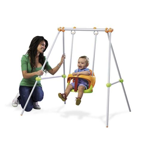 Outdoor Portique Metal Baby Swing H120