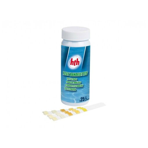 25 Bandelettes De Test Hth Pour Analyse De Spa Et