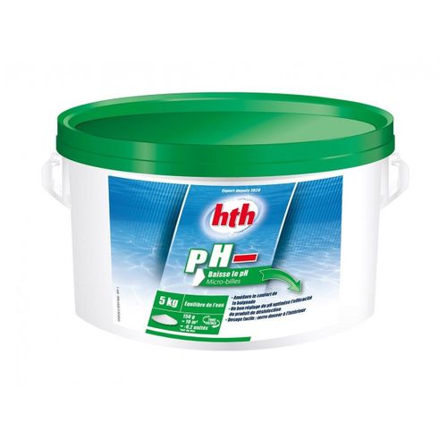 pH moins micro-billes 5 kg - HTH