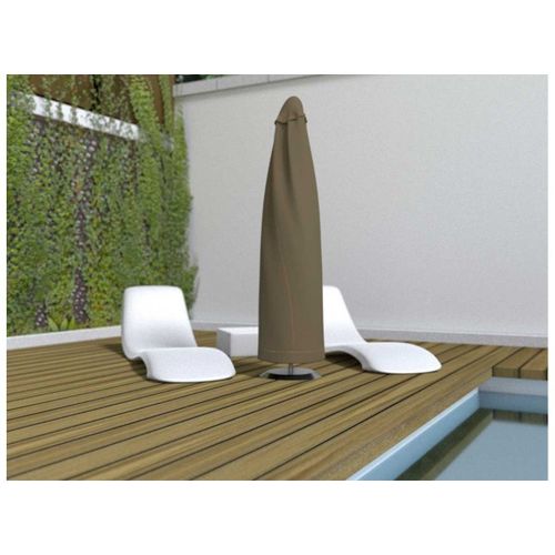 Housse De Protection Pour Parasol Covertop - Taupe - 60 X 200 Cm