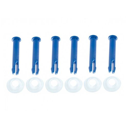 Lot de 6 goupilles + joints pour piscines tubulaires Steel Pro - Bestway