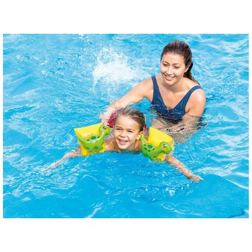 Brassards De Natation Intex Dinosaure 3d