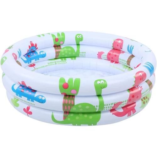 Piscine gonflable pour bébé, piscine ronde pour tout-petits, petite piscine gonflable portable pour enfants/enfants, pataugeoire pour enfants, intérieur et extérieur, centre de jeux aquatiques pour to