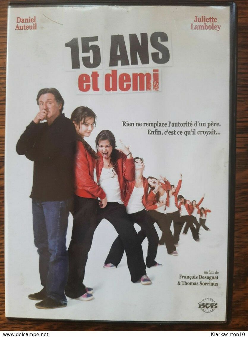 Dvd - 15 Ans Et Demi - Film Avec Daniel Auteuil