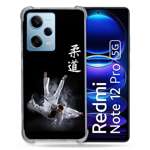 Coque Renforcée Pour Xiaomi Redmi Note 12 Pro 5g Sport Judo Noir