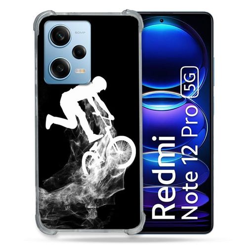 Coque Renforcée Pour Xiaomi Redmi Note 12 Pro 5g Sport Vtt Noir