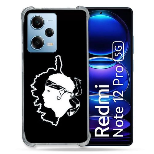 Coque Renforcée Pour Xiaomi Redmi Note 12 Pro 5g Voyage Corse Noir