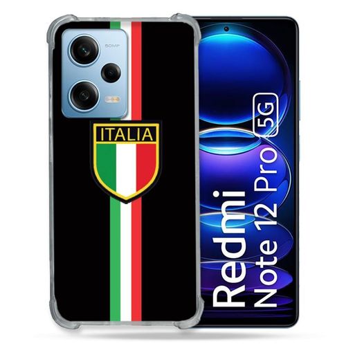 Coque Renforcée Pour Xiaomi Redmi Note 12 Pro 5g Voyage Italie 3 Noir