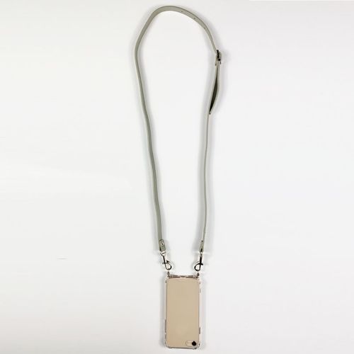 Coque Transparente Renforcée Pour Xiaomi Redmi Note 12 5g Lanière / Cordon Cuir 2 Gris