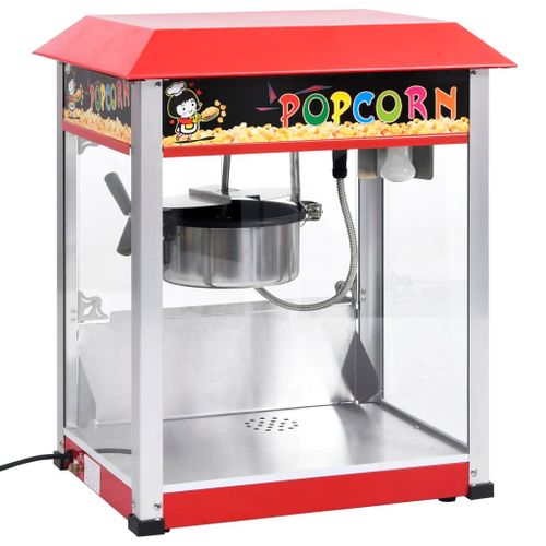 vidaXL Machine à pop-corn avec pot de cuisson en téflon 1400 W