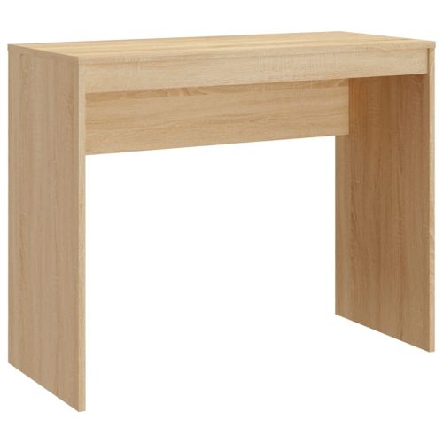 Bureau Chêne Sonoma 90 X 40 X 72 Cm Aggloméré