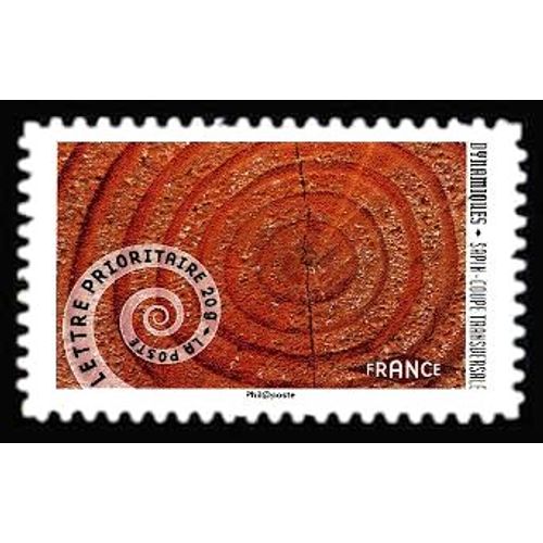 Timbre France 2014 Oblitéré - Dynamiques Mouvement De Spirale » Cerf Volant - Yt Adhésif - N° 935