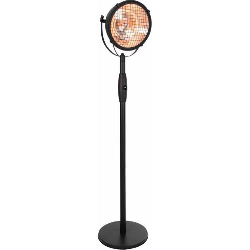 Sunred Chauffage sur pied Indus 2100 W Halogène Noir