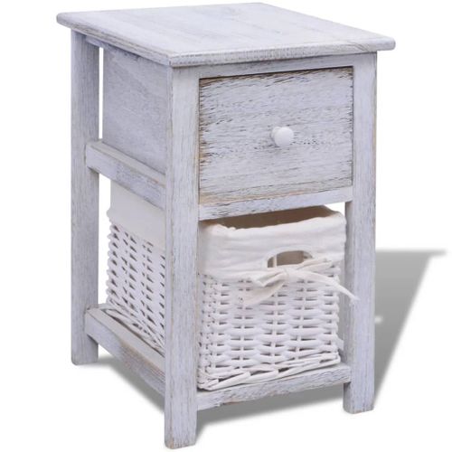 Table De Chevet Bois Blanc