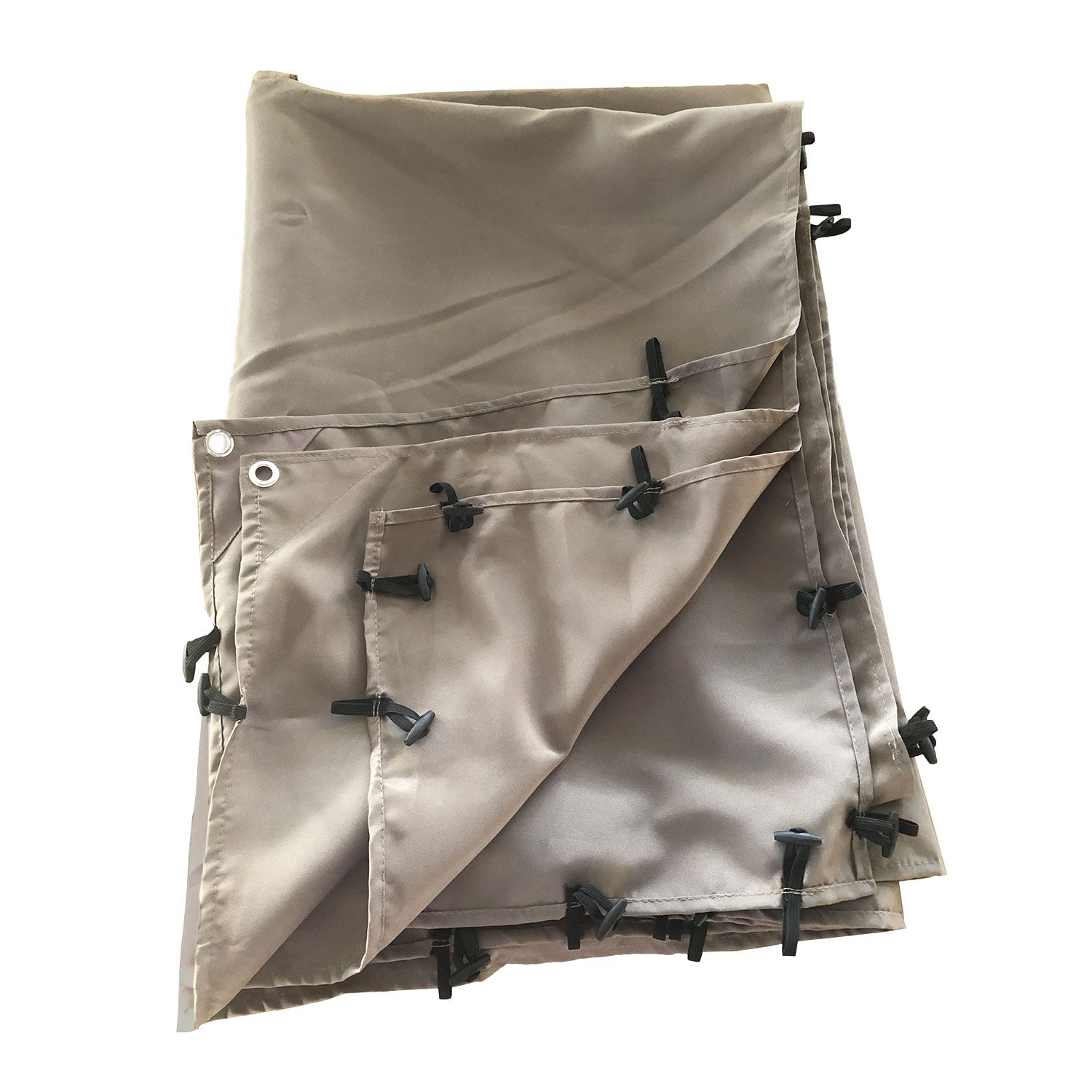 Toile Pour Pergola Murale 3 × 2,5m Nice Taupe