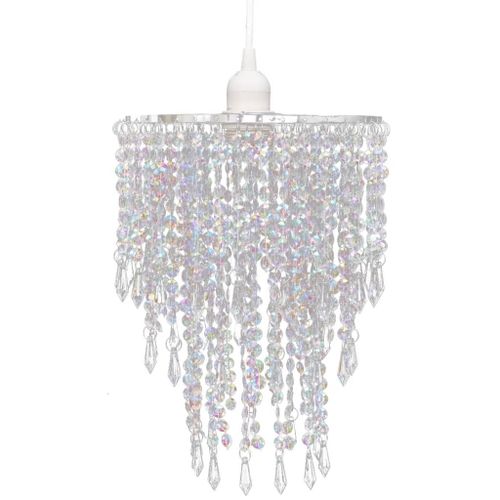 Vidaxl Lustre Suspendu En Cristal 22,5 X 30,5 Cm