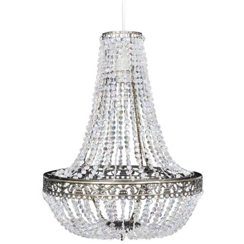 Vidaxl Lustre Suspendu Crystal 36,5 X 46 Cm