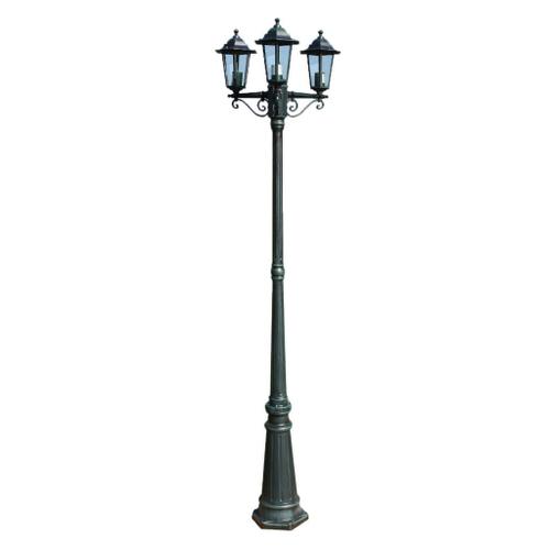 Lampadaire Extérieur Triple