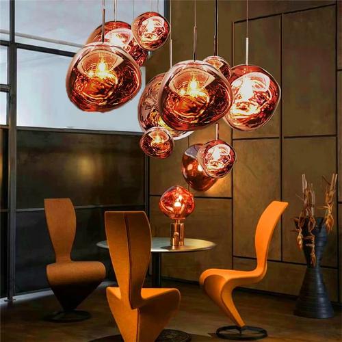 Plafonnier Lustre Led Lampes Suspendues Nordic Led Lava Lustre Moderne Lampe Suspendue Salon Parlon Éclairage Intérieur Suspension Luminaire Suspension Couleur Rose Taille 15cm