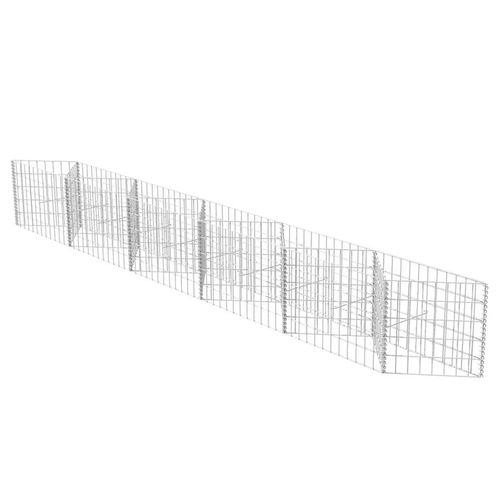 Vidaxl Panier De Gabion Acier Galvanisé 300x30x50 Cm