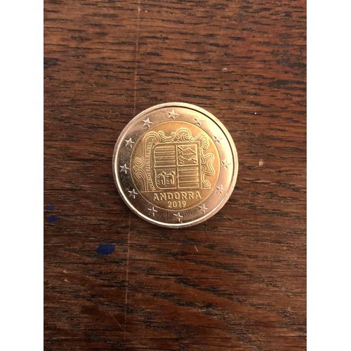 Pièce De 2 Euro Andorre 