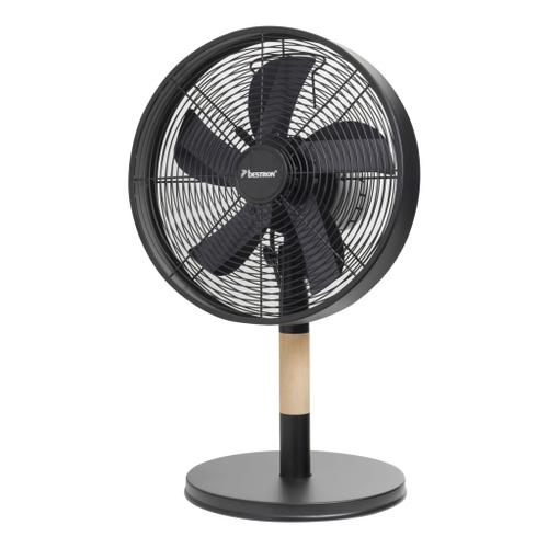 Ventilateur de table 35w 35cm 3 vitesses noir - dft35wb - bestron