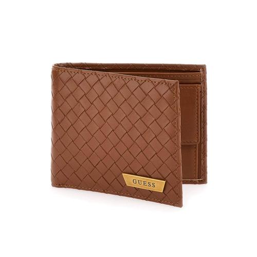 Portefeuille Guess calabria Homme Marron