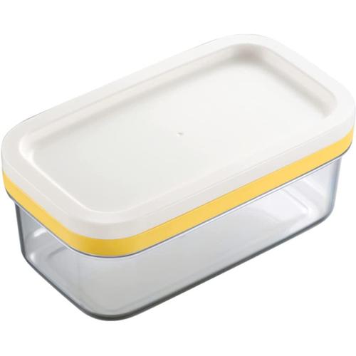 Lot de 10 boîtes à beurre pour réfrigérateur # ABS avec couvercle,  rangement à beurre avec filet de coupe pour une coupe facile, petit  crouleur à beurre, boîte de rangement alimentaire