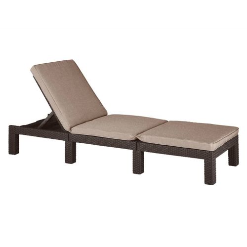 Keter Chaise Longue Daytona Marron