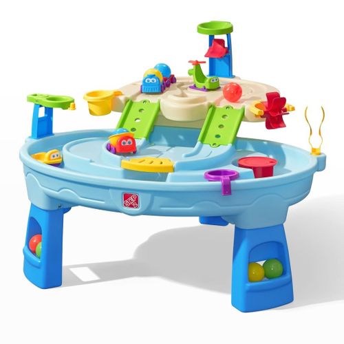 Table D'eau Avec Balles | Table De Jeu Enfant A Eau Avec 23 Accessoires | Table D'activité / Jouet Pour Le Jardin - Step2 Ball Buddies