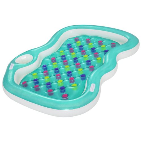 Ilot Gonflable Bestway Double Designer 2021 Aqua Bleu 71931
