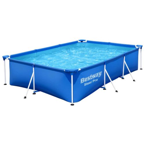 Bestway - Steel Pro - Piscine tubulaire - 300x201x66 cm - Rectangulaire