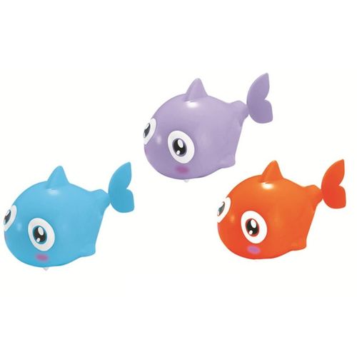 Jouet De Bain En Forme De Poisson, Mignon, Dessin Animé, Tortue À Enrouler, Horloge, Petit Animal, Hippopotame, Jeu De Natation