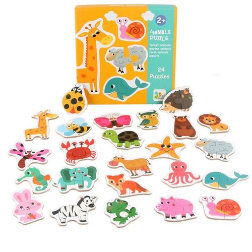 Jouet sensoriel Puzzle 3D, boîte de Puzzle créatif pour le cerveau, aide pédagogique, cadeau pour les tout petits