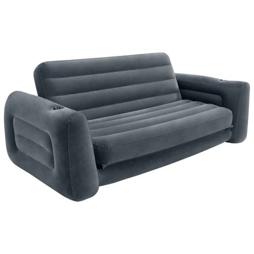 Canapé Gonflable Convertible 2 Places Intex Noir