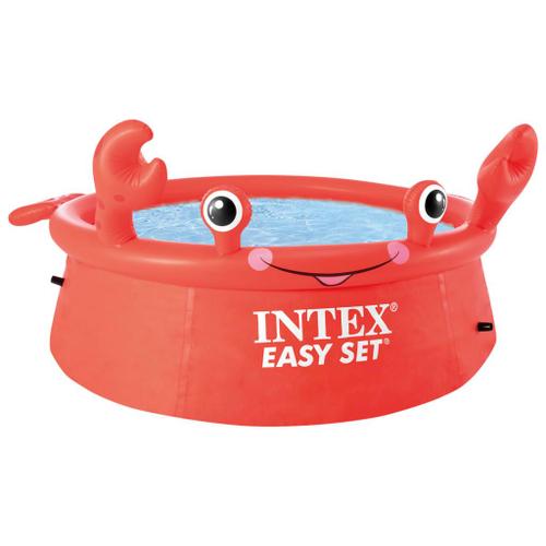 Intex - Easy Set - Piscine - 183x51 cm - Rondee - Piscine gonflable - Édition crabe