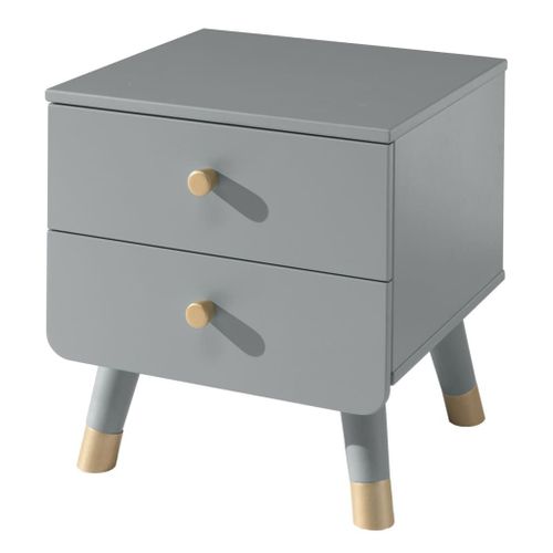 Vipack Chevet Billy Gris Timeless