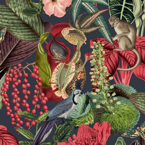 DUTCH WALLCOVERINGS Papier peint Amazon Multicolore